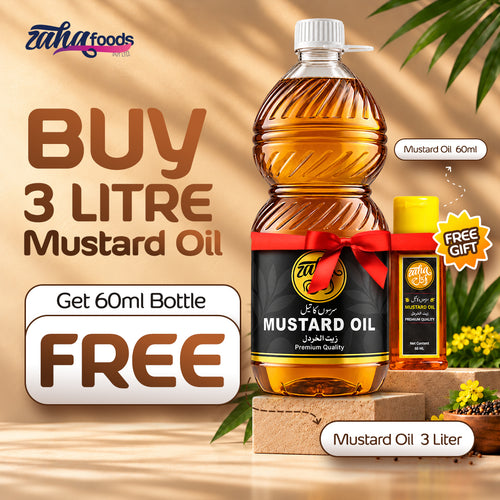 Mustard Oil – Fresh & Natural (3L)