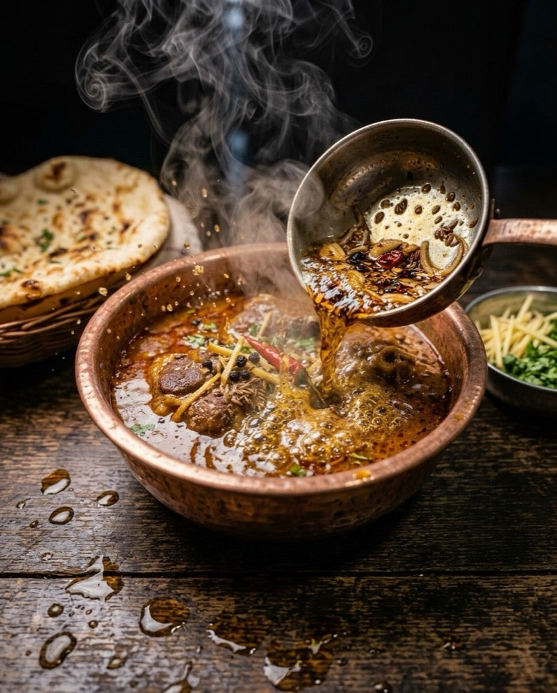 Dish prepared with Zaha Mustard Oil